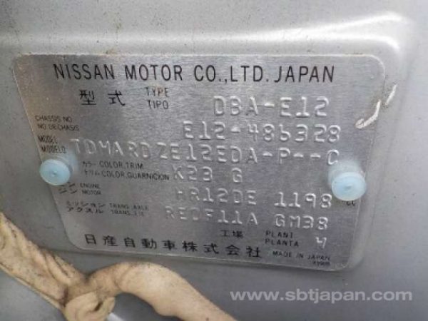 2016 NISSAN NOTE (Stock #: AG9079) - Image 10