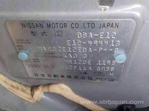 2016 NISSAN NOTE (Stock #: DK1627) - Image 9