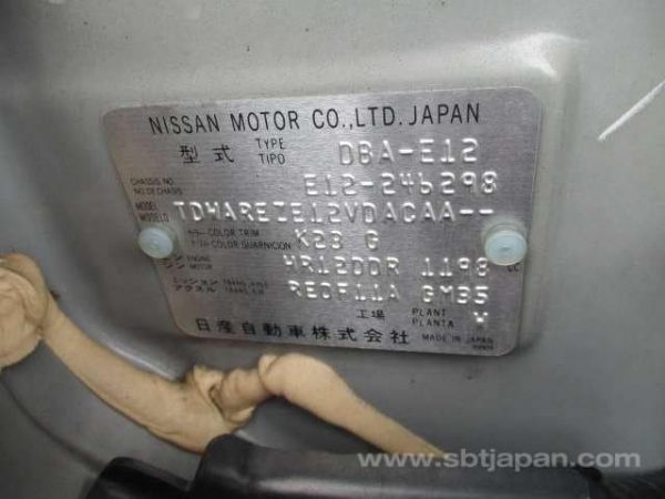 2014 NISSAN NOTE (Stock #: EU1384) - Image 11