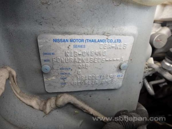 2014 NISSAN MARCH (Stock #: GK5491) - Image 6