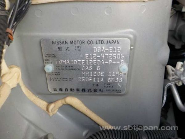 2016 NISSAN NOTE (Stock #: IA5944) - Image 9