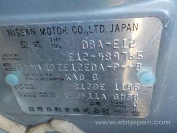 2016 NISSAN NOTE (Stock #: JD3992) - Image 9