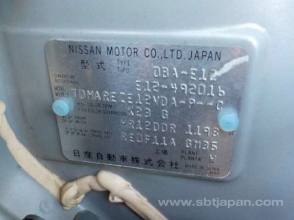 2016 NISSAN NOTE (Stock #: JE5339) - Image 10