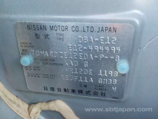 2016 NISSAN NOTE (Stock #: LH2841) - Image 9