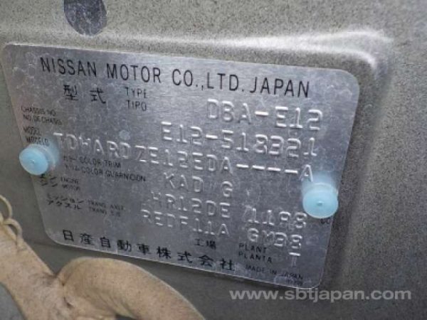 2016 NISSAN NOTE (Stock #: MJ4016) - Image 9