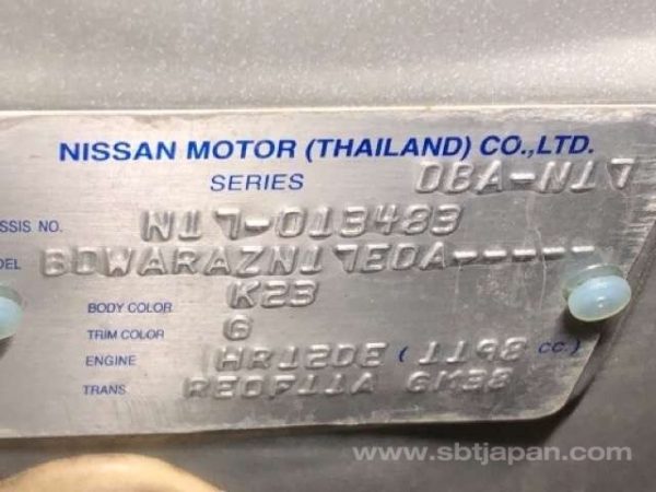 2014 NISSAN LATIO (Stock #: MN1238) - Image 8