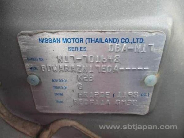 2014 NISSAN LATIO (Stock #: ST6375) - Image 11