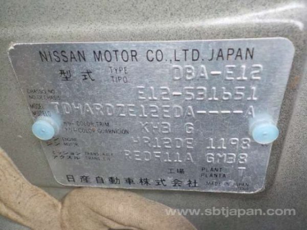 2017 NISSAN NOTE (Stock #: YU6415) - Image 9